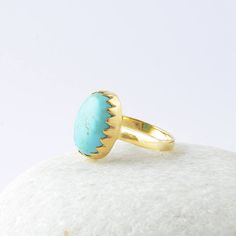 Arizona Turquoise Ring, Arizona Turquoise 10x14mm Oval Zig Zag Bezel Gemstone Ring, Sterling Silver Ring, Wedding Gift For Women Item Code: BF5041 Metal: 925 Sterling Silver Plating: 18k Gold Plated Stone Detail:- Arizona Turquoise 10x14mm Oval * Please note that there will be slight variations in stone texture and color shades in the actual product that you receive. Stone quality or grade will be same. * All our jewelry is Micron Plated which is higher quality as compared to Standard Plating NO Adjustable Gold Turquoise Ring For Wedding, Adjustable Blue Crystal Wedding Ring, Blue Adjustable Crystal Wedding Ring, Adjustable Oval Turquoise Ring For Wedding, Adjustable Turquoise Gemstone Ring For Weddings, Gold Turquoise Oval Ring For Wedding, Gold Oval Turquoise Ring For Wedding, Gold Oval Turquoise Wedding Ring, Gold Turquoise Wedding Ring