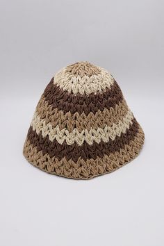 Mahina Crochet Bucket Hat This product has been hand-picked by Storets' stylists. Beige Crochet Beach Cap, Beige Crochet Beach Hat, Beige Crochet Cap For Beach, Beige Crochet Vacation Cap, Beige Crochet Cap For Vacation, Beige Crochet Hat For Vacation, Bohemian Beige Crochet Hat For Winter, Beige Bohemian Crochet Hat For Winter, Brown Bohemian Crochet Cap