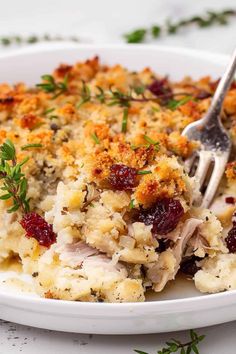 a close up of a plate of food with stuffing