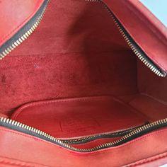 "Vtg Coach Original Swagger Bag Red leather with brass hardware Roomy interior with inner slip pocket secured with a top zipper. 2 full size slip pockets on both sides Adjustable 44\" shoulder strap Measures: 11.5\"L, 7\"H, 4\"W Made in New York, USA #701-2944 Cleaned, conditioned and ready to wear! Questions? Just ask More vtg coach styles/colors also available G79" Red Leather-lined Satchel For Travel, Red Leather-lined Shoulder Bag For Business, Business Red Shoulder Bag With Leather Lining, Red Leather Lined Shoulder Bag For Business, Red Crossbody Satchel For Business, Rectangular Red Satchel With Zipper Closure, Red Leather-lined Satchel For Business, Vintage Red Bag With Zipper Closure, Classic Red Satchel With Leather Lining