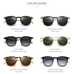 SPECIFICATIONSBrand Name: FONEXOrigin: Mainland ChinaApplicable Scenarios: outdoorGender: WOMENStyle type: CircularProduct Type: Fashion SunglassesDepartment Name: ADULTFrame Material: AcetateElement type: Basic ClassicHign-concerned Chemical: NoneLenses Optical Attribute: polarizedLenses Optical Attribute: MIRRORLenses Optical Attribute: UV400Lens Height: 42mmLens Width: 46mmModel Number: 857 2020 Retro Brand Design Korean Japan Thailand Shades Oculos de solItem Type: EYEWEAREyewear Type: Sungl Sunglass Men, Sunglasses Men Vintage, Uv400 Sunglasses, Skull Lover, Retro Brand, Glasses For Women, Sunglasses Men, Men Vintage, Eyewear Accessories