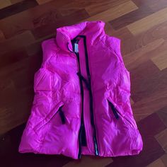 Perfect Condition. Down Vest, Kids Jacket, Puffer, Jackets & Coats, Size 6, Pink, Color