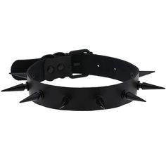 Metal Color: Black Thin Goth Choker Necklaces, Spiked Choker, Leather Choker Collars, Goth Choker, Dark Jewelry, Goth Necklace, Necklace Packaging, Gothic Chokers, Leather Choker Necklace