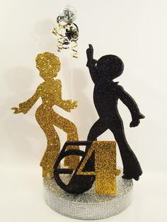 Male disco dancer cutout Motown Party, Soul Train Party, Music Centerpieces, Disco Dancer, 50s Theme Parties, 70s Party Theme, 70th Birthday Decorations, Disco Birthday Party, Disco Party Decorations