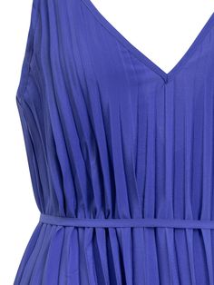 100% Polyester Chic V-neck Pleated Dress With Pleated Bodice, V-neck Maxi Dress With Pleated Bodice For Night Out, Chic V-neck Lined Midi Dress, Chic V-neck Mini Dress With Pleated Bodice, Chic V-neck Midi Dress With Lining, Spring V-neck Mini Dress With Pleated Bodice, Summer Evening Pleated V-neck Dress, Summer Evening V-neck Pleated Dress, V-neck Midi Dress With Pleated Bodice For Night Out