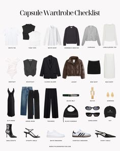 How To Build A Capsule Wardrobe 2024 Minimalistic Capsule Wardrobe, Key Pieces For Wardrobe, Capstone Wardrobe, Timeless Clothing Pieces, Capsule Wardrobe Aesthetic, Germany Fits, Rosie Style, Minimal Capsule Wardrobe, Europe Fits