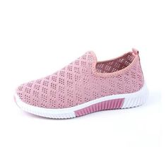 This unique mesh slip-on sneaker features a mesh hollowed-out intricate design. Pair with your favorite jeans, joggers or shorts. Comes in four fabulous colors from which to choose. Sporty Pink Slip-on Sneakers For Spring, Spring Non-slip Low-top Slip-on Sneakers, Spring Low-top Non-slip Slip-on Sneakers, Spring Athleisure Slip-on Sneakers With Rubber Sole, Spring Slip-on Non-slip Low-top Sneakers, Casual Summer Sneakers For Light Exercise, Casual Sneakers For Light Exercise In Summer, Summer Slip-on Sneakers For Casual Exercise, Summer Slip-on Sneakers For Light Exercise