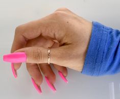 * For Thumb Rings, two sizes larger than your ring finger is accurate 80% of the time RING SIZING METHOD * Measure your Thumb/Finger using a string or Dental Floss       * With a piece of string or dental floss, wrap it snugly but not tight at the part of the thumb/finger where you want the ring to lay and mark it where the ends meet. * Lay your measured string on the mm side of a ruler and get a mm measurement. * Look up your size on the chart below. For THUMBS most people wear between a size 8 Rose Gold Hypoallergenic Open Stackable Rings, Rose Gold Midi Rings With Simple Design For Promise, Promise Rose Gold Midi Rings With Simple Design, Tiny Rose Gold Open Midi Rings, Rose Gold Stackable Midi Rings For Promise, Rose Gold Hypoallergenic Open Ring, Rose Gold Promise Midi Rings With Round Band, Hypoallergenic Rose Gold Open Ring, Pink Minimalist Midi Rings