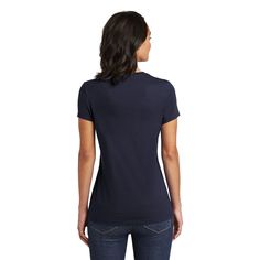 Purchase the District® Very Important Tee® Women's T-Shirt at Michaels. com. It's important to feel comfortable and this soft tee delivers. It's important to feel comfortable and this soft tee delivers. Details: Available in multiple colors and sizes 4.3-ounce, 100% ring spun combed cotton, 30 singles 50/50 ring spun combed cotton/poly (Heathers, Frosts) 90/10 ring spun combed cotton/poly (Light Heather Grey) 1x1 rib knit neck Tear-away label Shoulder to shoulder taping | District® Very Importan Navy Fitted Casual T-shirt, Fitted Navy Casual T-shirt, Navy Fitted Short Sleeve T-shirt, Navy Fitted Crew Neck T-shirt, Sporty Navy Tops For Everyday, Navy Casual V-neck T-shirt, Turquoise And Purple, Popular Colors, Black Charcoal