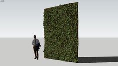 Wall 3d Warehouse, Vertical Green Wall, Arabic Decor, Vertical Landscape, Vertical Garden Wall, Architecture Concept Diagram, Divider Wall, Wall Garden