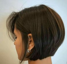 Short Bob Haircuts For Women, Pixie Bob Haircut, Short Brown Hair, Bob Hairstyles For Fine Hair, Shot Hair Styles, Bob Haircuts For Women, Short Bob Haircuts, Long Bob Hairstyles, Penteado Cabelo Curto