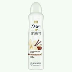 Dove Vanilla Deodorant Spray, Dove Deodorant Spray Vanilla, Vanilla Scented Deodorant, Best Vanilla Deodorant, Vanilla Deodorant Dove, Vanilla Spray Deodorant, Cocoa Butter Deodorant, Dove Vanilla Products, Dove Vanilla Deodorant