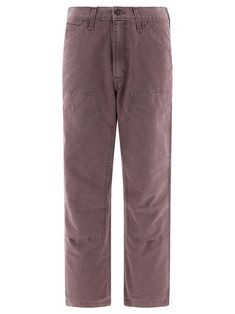 Levi's"568™ Stay Loose Double-knee" trousers100% cotton Knee Pants, Cambodia, Bottoms Pants, Mens Pants, Levi's, Top Brands, Trousers, Relaxed Fit, Luxury Fashion