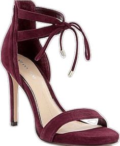 Chic Burgundy Formal Sandals, Chic Burgundy Suede Heels, Floral High Heels, Sequin Heels, Boho Contemporary, Block Heel Loafers, Tie Sandals, Ankle Tie Sandals, Open Toe High Heels