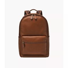 This LiteHide™ leather backpack features 1 back padded laptop zipper compartment, 1 front zipper pocket, 1 top zipper pocket and 1 back luggage strap with 1 top handle and 2 backpack straps. Brown Leather Backpack For Men, Classic Backpack With Luggage Sleeve, Classic Everyday Backpack Luggage, Classic Leather Backpack For On-the-go, Classic Travel Backpack Satchel, Soft Leather Backpack For Commuting, Classic School Backpack, Leather Standard Backpack For Commuting, Leather Commuter Backpack With Luggage Sleeve