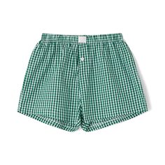 PRICES MAY VARY. Material: This women's plaid boxers are made of high quality 95%polyester, 5%cotton. The casual shorts for women are breathable and skin-friendly. Cut from soft fabric for a comfortable fit. Feature:Elastic waistband, casual lounge short ,low waist, plaid print, solid color, button front, loose fit, micro above knee length, pull-on closure, easy to put on and take off. Style: Y2k short, Low waist design highlights your charming figure. And the classic color allows you to stand o Green Cotton Pajama Shorts With Elastic Waistband, Plaid Cotton Summer Sleepwear, Plaid Cotton Shorts For Daywear, Summer Gingham Cotton Sleepwear, Casual Green Boxer Briefs For Loungewear, Green Cotton Pajama Shorts For Sleep, Cotton Short Boxer Briefs For Sleep, Summer Green Bottoms For Sleepover, Green Cotton Boxer Briefs