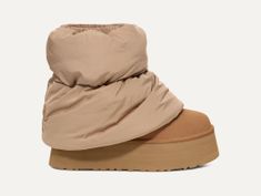 UGG® Classic Mini Dipper Puffer for Women | UGG® Uggs Mini, Puffer Boots, Ugg Winter Boots, Ugg Classic Mini, Ugg Classic, Classic Boots, Classic Mini, Spring Style, Christmas 2024