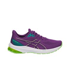 ASICS GT-1000 12 Women s Running Shoe Reach your workout goals with the ASICS GT-1000 12 women s running Shoe. With a breathable mesh and synthetic upper , this lace-up Shoe has an OrthoLite™ X-30 sockliner for all-day comfort and a LITETRUSS™ midsole to reduce pronation. The combined FLYTEFOAM™ cushioning with rearfoot GEL™ technology supports softer landings, while the AHAR+ outsole provides outstanding traction. Mesh/synthetic upper Lace-up closure OrthoLite Asics Running Shoes With Breathable Mesh For Marathon, Asics Lace-up Running Shoes For Sports, Technical Running Shoes With Gel Cushioning For Sports, Technical Asics Running Sneakers, Asics Sneakers With Arch Support For Workout, Asics Running Shoes With Air Cushioning For Training, Asics Sneakers For Workout With Arch Support, Asics Workout Sneakers With Arch Support, Asics Synthetic Running Shoes For Jogging