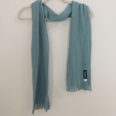 Great condition GAP acrylic turquoise scarf.  Measurements are approximate as pictured Check measurements with sizes in your closet that fit Sizing varies by brand, double check approximate measurements If it doesn't fit, don't worry!  Return it for free for any reason! Shipping & Returns     We ship same day in most cases! If you're not happy with how it fits or looks - no worries! Just send it back using the returns system for free. We're here to help you find what you want and like. We apprec Turquoise Scarf, Tassel Scarf, Gap Women, Not Happy, Tassel Fringe, Turquoise Blue, Don't Worry, No Worries, Gap