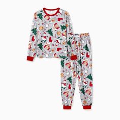 Celebrate the holiday season with our matching family Christmas pajamas, featuring gingerbread house, Christmas tree, and snowman designs for adults, kids, babies, and pets alike. Bring your family closer together with this cozy and festive sleepwear collection.
* Please add each size separately to your shopping cart.
* Piece of product: Each size includes 1 set of pajamas (1 top+1 bottom), or 1 romper, or 1 pet bandana.
* For children's safety, pajamas should be snug-fitting or flame-resistant. These kids' and babies' pajamas are flame-resistant.
Product features: Family matching Christmas pajamas.
* Fabric characteristics: Soft and comfortable sleepwear.
* Neckline: Round neck.
* Sleeves: Long sleeves.
* Style: Festive and cozy.
* Fit: Moderate and comfortable.
Length: Moderate length.
S Gingerbread House Christmas Tree, Gingerbread House Pattern, Family Matching Christmas Pajamas, Gingerbread House Patterns, Gingerbread House Christmas, House Pattern, Matching Family Christmas Pajamas, Matching Christmas Pajamas, Pajamas Sets