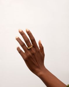 A classic silhouette with stapled design gives this chain ring a note of intrigue and innovative artistry, making a minimalistic subversive-basic statement that is also versatile and oh-so effortless. Wear this delicate ring alone or stack it with other rings, just suitable for any occasion.

 
Band Width: 6mm
Band Thickness: 16x16mm
Material: 18k Gold Plated On Brass Timeless Gold Chain Ring Tarnish Resistant, Modern Oval Link Rings For Everyday, Modern Everyday Rings With Oval Link, Minimalist Tarnish-resistant Stackable Promise Rings, Classic Link Chain Ring For Everyday, Gold Plated Tarnish-resistant Open Chain Ring, Modern Gold Plated Tarnish Resistant Chain Ring, Classic Oval Link Chain Ring For Everyday, Minimalist 14k Gold Link Chain Ring