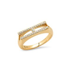 The pave diamond initial ring is a bold and personalized piece of jewelry that features a larger, prominent initial as its focal point. 14K Yellow Gold Diamond weight = 0.15 carats Diamond Stacking Rings, Pave Diamond Ring, Diamond Cocktail Rings, Rose Jewelry, Initial Ring, Diamond Shop, Bracelet Collection, Earrings Collection, Ring Collections