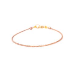 "A beautiful gift for your bridesmaids or any woman in your life, this lavish but delicate bracelet features tiny faceted 24k gold vermeil beads. These beads are extremely difficult to make and can take an artisan several months to complete, making them very exclusive. However, it is their tiny size and their four-sided faceting that makes these beads sparkle with every movement. It is stunning on its own as a simple statement of luxury or layer it with other bracelets when you want to add a tou Everyday Rose Gold Jubilee Bracelet, Minimalist Single Strand Gold Bracelet, Gold Minimalist Single Strand Beaded Bracelet, Rose Gold Beaded Jubilee Bracelet For Everyday, Rose Gold Jubilee Beaded Bracelets For Everyday, Minimalist Stackable Rose Gold Bracelet, Rose Gold Minimalist Stackable Bracelet, Minimalist Rose Gold Stackable Bracelet, Minimalist Single Strand Beaded Bracelets