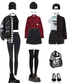 punk fashion | Tumblr Clothes Nordstrom, Clothes Shops, Fashion Teenage Girls, Punk Outfits, Teenage Girls, Trend Fashion, Fashion Design Clothes, 가을 패션