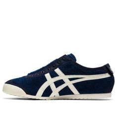 Onitsuka Tiger Mexico 66 Slip-on Running Shoes Navy/White 1183B392-400 (SNKR) Tiger Mexico 66, Onitsuka Tiger Mexico 66, Mexico 66, Onitsuka Tiger, Stylish Sneakers, Navy White, Navy And White, Perfect Pair, Running Shoes