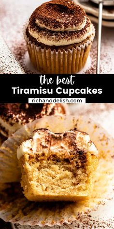 the best tirami cupcakes with cinnamon swirl frosting