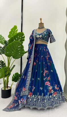 For More Latest Trending Women's outfits Just Click on the below link, https://www.etsy.com/in-en/shop/PIXAWORLD 👉Lehenga - (Semi-stitched) Fabric :- Premium Georgette. Embellishment :- Beautiful Digital Printed with Thread and Sequins Embroidery Work. Color :- As shown. Length :- 42". Size :- Up to 44". Inner :- Cotton. Flair :- 3.50 Mtr. Closure :- Zipper. Stitched with Canvas. Stitch with Cancan (Charges Extra). 👉Blouse (Un-Stitched) Fabric :- Premium Georgette. Embellishment :- Beautiful D Canvas Stitch, Lehenga For Women, Wedding Lehenga Choli, Bridesmaid Lehenga, Georgette Lehenga, Women's Outfits, Designer Lehenga, Heavy Embroidery, Designer Lehenga Choli