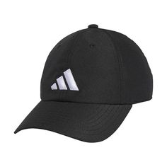 Designed for comfort during any activity, this men's adidas hat is a must-have. FEATURES Precurved brim UPF sun production 6-panel relaxed fit Adjustable hook & loop back strapFIT & SIZING One size fits mostFABRIC & CARE 100% recycled polyester Hand wash ImportedSUSTAINABILITY FEATURES Contains recycled materials 100% recycled polyester Global Recycled Standard Certified Contains recycled polyester Color: Black. Gender: male. Age Group: adult. Adidas Hat, Adidas Golf, Strapback Hats, Recycled Materials, Adidas Men, Fabric Care, Accessories Hats, Age Group, Perfect Fit