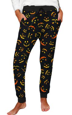 PRICES MAY VARY. Lounge Pants Material: Ultra Soft Cotton Blend, Cozy, Breathable and Lightweight Material with Stretch. Machine Washable, Wash in Cold Water and Dry on Low Heat Halloween Pants Features: High Waisted, Elastic Waistband, Adjustable Drawstring, Two Side Pockets, Tapered Secured Cuffs Design, with Halloween Printed Such As Skeleton, Pumpkin, Sugar Skull, Skull, Cow Halloween Sweatpants: Not Only Perfect for Halloween Party, Costume Party, Theme Party, Loungewear or Activewear, Holi Halloween Sweatpants, Womens Halloween Pajamas, Halloween Pants, Halloween Pajama Pants, Cuffs Design, Cow Halloween, Christmas Pajama Pants, Cozy Sweatpants, Skeleton Pumpkin