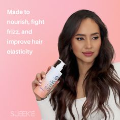 Hydrate, fight frizz and repair with Silk’e Leave-In Conditioner. Designed to recondition and revitalize the look and texture of your hair with no flaky build-up or residue. This formula contains jojoba oil and aloe extract, which combine forces to strengthen and hydrate damaged hair. It’s time to give your hair the lo Hair Help, Dull Hair, Hair Starting, Oily Hair, Color Treated Hair, Leave In Conditioner, Treated Hair