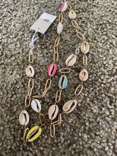 NWT BP. Nordstrom Women Glasses Chain Metal Sea Shells Sunglasses Hold Strap. Super cute for summer!! Women Glasses, Nordstrom Women, Glasses Chain, Alex And Ani Charm Bracelet, Sunglasses Accessories, Sea Shells, Women's Accessories, Shells, Shoe Accessories