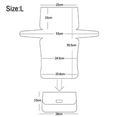 the size and measurements of an office chair