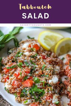 Tabbouleh Salad Middle Eastern Vegetarian, Tabbouleh Salad Recipe, Bulgur Recipes, Easy Cheap Dinner Recipes, Bulgur Wheat, Tabbouleh Salad, Haitian Food Recipes, Comfort Food Recipes Dinners, Vegetarian Recipe