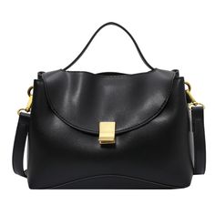 Color: Black Black Rectangular Flap Bag For Daily Use, Evening Top Handle Shoulder Bag, Classic Black Bucket Bag With Adjustable Strap, Black Rectangular Flap Bag With Large Capacity, Trendy Black Crossbody Bag, Black Bucket Bag With Detachable Strap And Double Handle, Trendy Black Crossbody Box Bag, Trendy Black Crossbody Shoulder Bag, Black Top Handle Shoulder Bag For Office