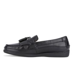 It’s no wonder these loafers are one of Dockers best sellers with their soft, genuine leather uppers and timeless design. These dress casual shoes are the perfect balance of style and comfort with a memory foam insole and flexible, durable outsole combined with leather sock linings, detail stitching, and classic tassel accent. A true staple in men’s fashion, these loafers are easy to pair with any outfit from dress slacks to jeans. Size Tip: Size down a 1/2 size from your normal size. Casual Slip-on Tassel Loafers For Business, Casual Tassel Loafers With Plain Toe For Office, Leather Tassel Loafers For Business Casual, Casual Leather Tassel Loafers For Office, Casual Tassel Loafers For Office With Moc Toe, Casual Tassel Loafers With Plain Toe For Business Casual, Casual Moc Toe Tassel Loafers For Business Casual, Loafer Shoe, Casual Slacks