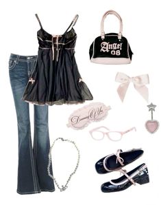 Museum Outfits, 2000s Grunge, Coquette Y2k, Y2k Mcbling, My Pinterest