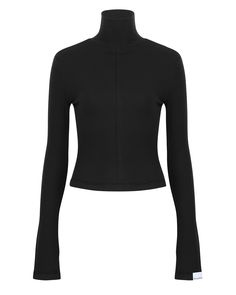 Meet the CALLIE TOP in BLACK, your new go-to for comfort and style. With its ribbed mock neck and long sleeves, this top will keep you warm and chic. Thumbholes at the cuffs provide a secure fit while the design seam at the front adds a touch of sophistication. Stay cozy and fashionable with this must-have pullover. DETAILS: Color: Black Ribbed mock neck pullover Long sleeve Thumbholes at cuffs Design seam at front 95% Tencel, 5% Spandex Machine wash SIZE & FIT: Fits true to size Front length: 1 Winter High Stretch Long Sleeve Top With Thumbholes, High Stretch Long Sleeve Top With Thumbholes For Winter, Chic Stretch Tops With Ribbed Cuffs, Black Ribbed Long Sleeve Top For Winter, Black Mock Neck Top For Fall Layering, Stretch Long Sleeve Turtleneck For Night Out, High Neck Tops For Night Out Winter, High Neck Top For Night Out In Winter, Chic High Stretch Long Sleeve Top For Fall