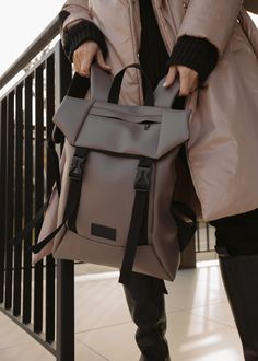 "Eco leather backpack for men, custom beige backpack, vintage style monogram backpack, boho laptop backpack, travel vegan leather rucksack HIGHLIGHTS: ✔️ Durable fabric ✔️ Padded straps and back for comfort ✔️ Compartment for a laptop up to 15\" ✔️ 1 front pocket ✔️ 1 side pocket Floral roll top backpack for women: ✔️ Handmade ✔️ 100% vegan ✔️ Eco-leather, only organic materials ✔️ Unique design ✔️ Add personalization if you want More backpacks for urban city tours https://etsy.me/2JHH72X Need s Beige Backpack, Professional Backpack, Beige Backpacks, Roll Top Backpack, Backpack Vintage, Women Backpack Fashion, Leather Backpack For Men, Cheap Backpacks, Monogram Backpack