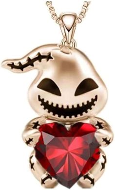 PRICES MAY VARY. Brand New Oogie Boogie Character Red Heart Charm Metal Pendant Necklace Comes on 20 inch chain Oogie Boogie Character Red Heart Charm Metal Pendant Necklace Red Heart Design, Metal Pendant Necklace, Oogie Boogie, Necklace Brands, Metal Pendant, Fashion Jewelry Necklaces, Heart Design, Men Necklace, Red Heart