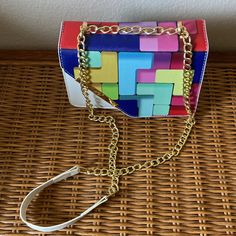 New Contemporary Colorful Mini Box Bag Long Strap Shoulder Or Crossbody Up To You 8”X5”X3” Inches 20” Inch Strap Drop Bundle 5 Items Marked 5/$10offer $10 I Will Accept! Must Bundle 2 Or More Items From Any Of My Closets Ok To Bundle With Any Other Items I Adjust The Pricing In Your Bundle Under 5 Pounds Please! I Carefully Pack Items So You Get All Your Goodies! Minimum Order From My Closet Is $10i’m At My Lowest On Sale Items 10/$10=$1 In A Bundle 5/$10 = $2 In A Bundle 2/$10= $5 In A Bundle I Cheap Multicolor Shoulder Bag With Detachable Strap, At My Lowest, Mini Box, 5 Pounds, Box Bag, Mini Bag, Sale Items, 10 Things, Closet