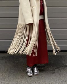 Fringe Coats, Balsamic Chicken, Wool Coat Women, Abayas Fashion, Tassel Fringe, Winter Looks, Wool Coat, Stay Warm, Winter Fashion