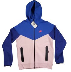 Nike Sportswear Tech Fleece Windrunner  -  Mens Size M Brand:  Nike Condition: New with Tags Product Details: Color: Game Royal/Pink Foam/Deep Royal Blue/Hyper Pink Style: Hoodie Style Code: FZ4709-480 Royal Pink, Nike Sportswear Tech Fleece, Deep Royal Blue, Hoodie Style, Nike Tech, Tech Fleece, Style Hoodie, Pink Style, Nike Sportswear