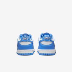 Brand: Nike Model: Dunk Low (GS) Nickname: 'UNC University Blue'Colorway: White / University Blue - WhiteSKU: CW1590-103Release Date: 05/20/2021 Unc University, Air Jordan 13 Retro, Nike Models, Jordan 11 Retro Low, Jordan 13 Retro, Air Jordan 11 Retro, Jordan 12 Retro, Cute Nikes, Jordan 11 Retro