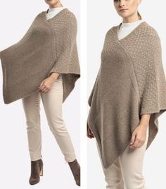 Perfect for people who love soft and cozy covers to feel comfortable and look elegant . Not at all coarse and its softness is unbelievable. Baby alpaca is the softest part of the wool of an adult alpaca. BEIGE LADIES V NECK PONCHO Structured Stitch Poncho  Product Code: PON-001 Material: 100% Baby Alpaca One size fits S and M Product Care: Dry Cleaning Only Made in Peru by INCALPACA (Fair Trade certification holder) Cozy Knitted Wool Poncho, Beige Alpaca Shawl Poncho, Cozy Brown Poncho For Layering, One Size Beige Alpaca Poncho, Beige Alpaca One-size Poncho, Beige Alpaca Poncho One Size, Cozy Wool Poncho One Size, Cozy Alpaca Poncho For Fall, Cozy Brown Alpaca Poncho