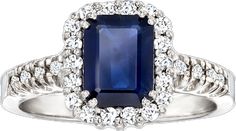 Fine Jewelery, Sapphire And Diamond Ring, Buy 1, Diamond Ring, Sapphire, Fine Jewelry, White Gold, Ring, Gold