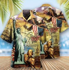 American Hawaiian Shirt God Bless America Looking for a stylish and unique shirt for your next vacation or beach day? Look no further than our 3D sublimation printed Hawaiian shirt! Also known as an aloha shirt or Hawaii shirt, this colorful and eye-catching piece is sure to turn heads. Made with high-quality materials along with  and featuring stunning 3D graphics, it’s the perfect way to add some tropical flair to your wardrobe. Shop now and get ready to soak up the sun in style! Our AOP Regul Sublimation Print Hawaiian Shirt For Beach Season, Beach Season Hawaiian Shirt With Sublimation Print, Hawaiian Camp Shirt With Sublimation Print For Beach, Summer Beach Graphic Print Sublimation Design, Beach Season Shirt With Sublimation Print, Beach Shirt With Sublimation Print, Hawaiian T Shirts, Olive Hoodie, Tropical Flower Plants